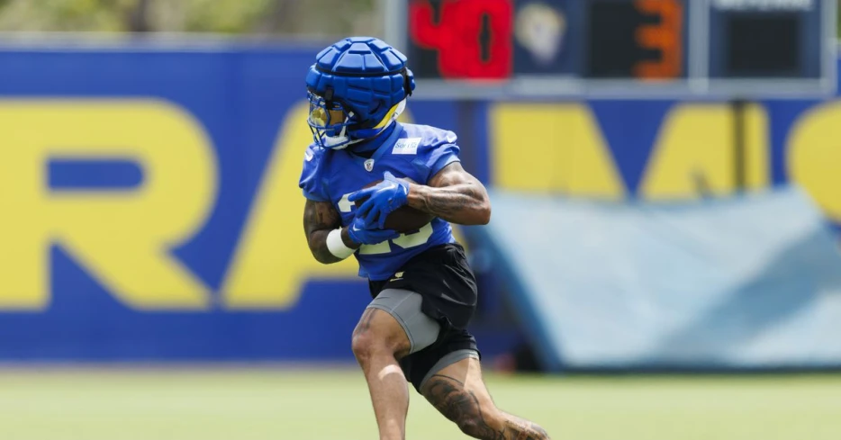 Where do you rank Rams RB room in the NFC West?