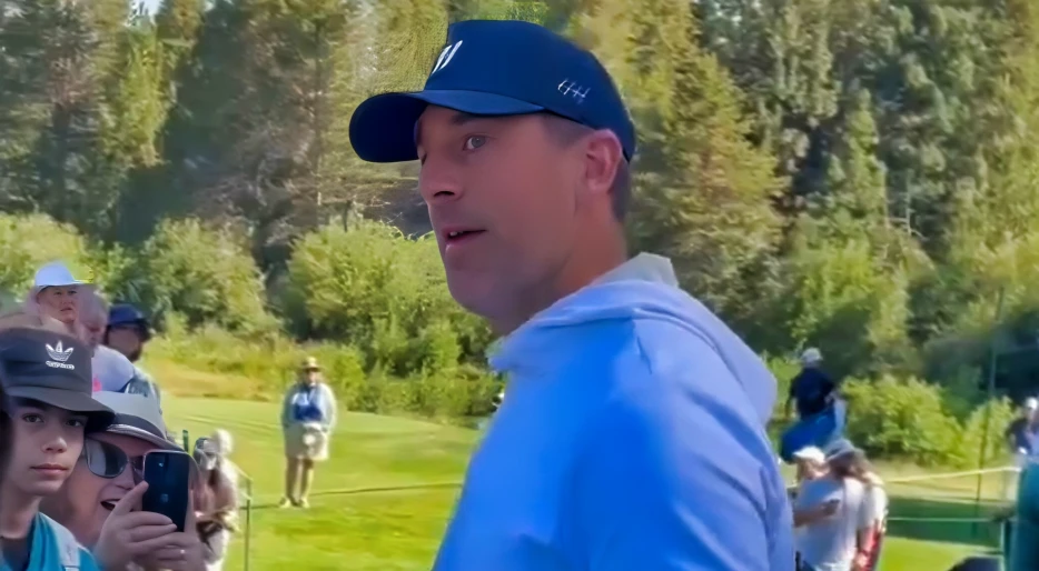 Aaron Rodgers Calls Out “Autograph Hound” During Awkward Confrontation At Charity Golf Tournament