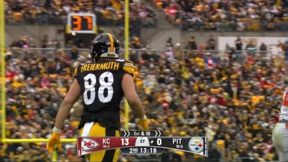 Pat Freiermuth Named Honorable Mention In ESPN TE Rankings: ‘Just Had Bad QB Play’