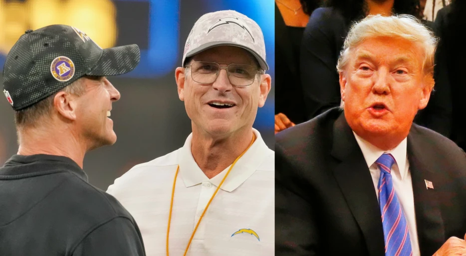 REPORT: John &amp; Jim Harbaugh Had A Secret Meeting With President Donald Trump On Thursday, And The Details Are Head-Scratching