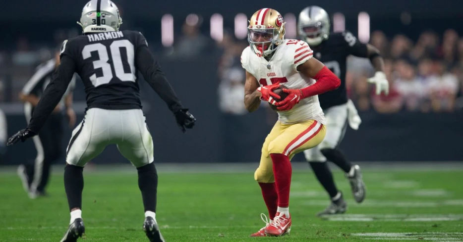 Raiders being dot connected to Jauan Jennings