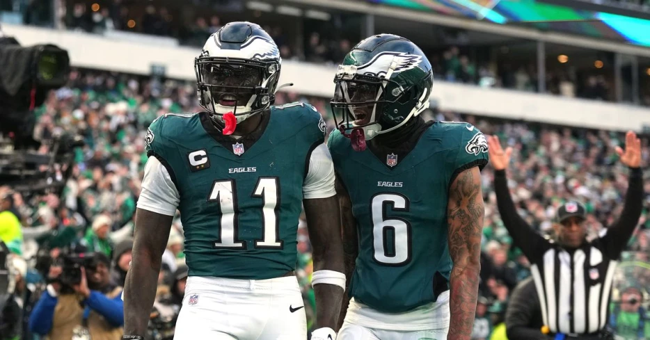 The Linc - NFL insiders are underrating A.J. Brown and DeVonta Smith