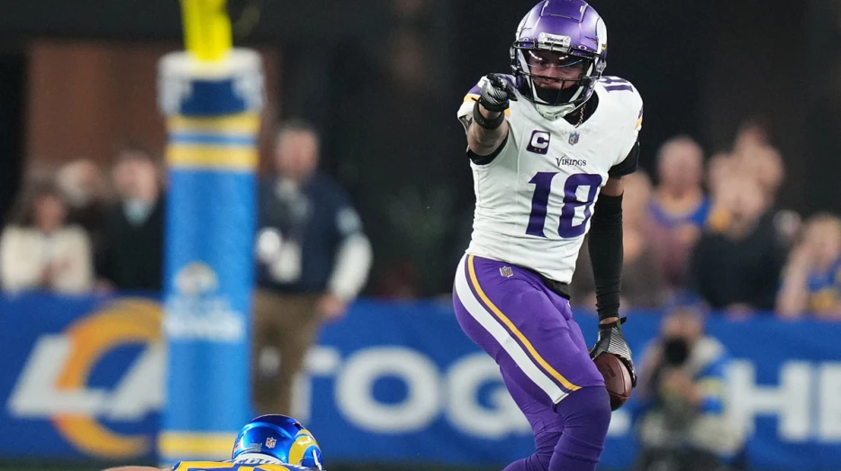 Vikings’ Justin Jefferson seriously eyeing Olympic flag football gold