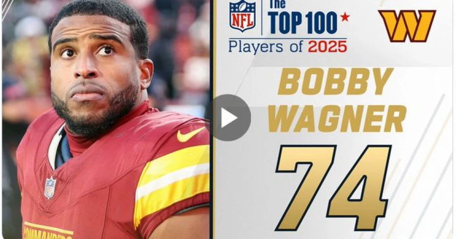 All aTwitter: 18 July 2025 - Bobby Wagner’s 9th straight season in NFL’s top-100