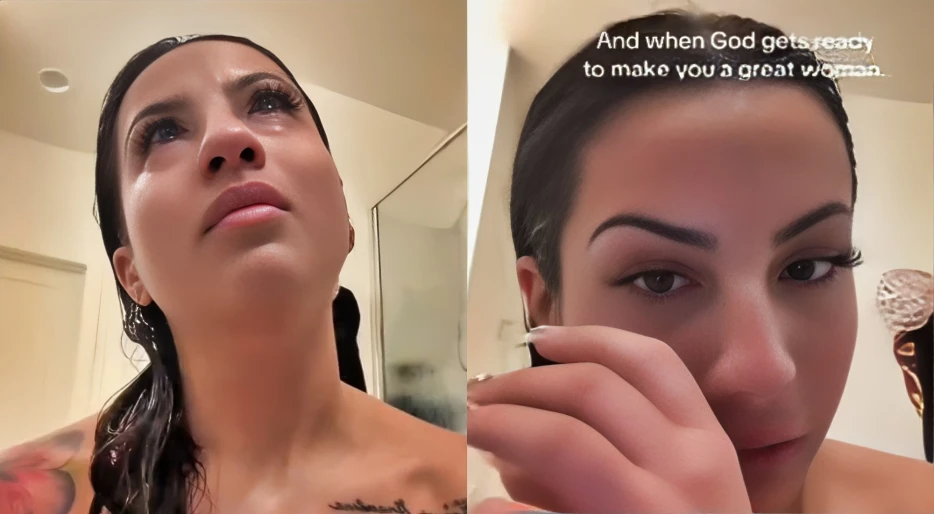 NFL Fans Are Worried After Leanna Lenee Post Crying Video Less Than Two Months After Marrying Travis Hunter