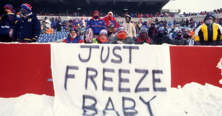Did you attend the coldest game in Buffalo Bills history?