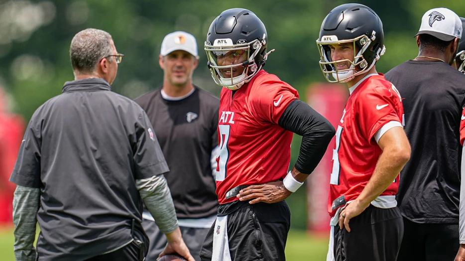 Legendary Falcons WR gives inside scoop on Michael Penix Jr.-Kirk Cousins dynamic