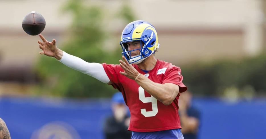 Matthew Stafford limited with back soreness to start camp