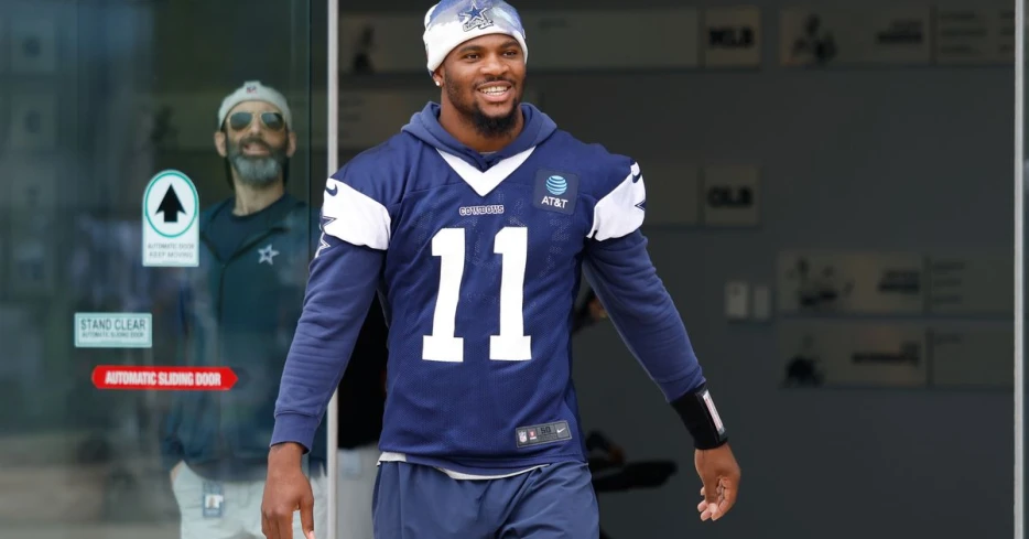 Micah Parsons officially participates in first Dallas Cowboys training camp practice