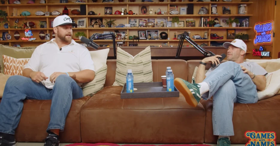 Watch: Ted Karras joins Julian Edelman on ‘Games With Names’