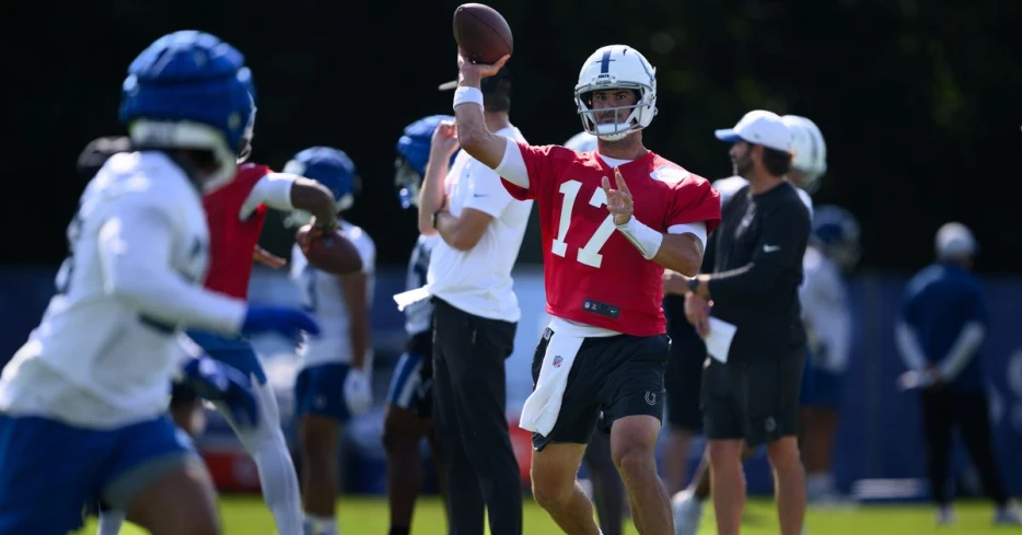 Colts head coach Shane Steichen looking for consistency from winner of QB1 competition