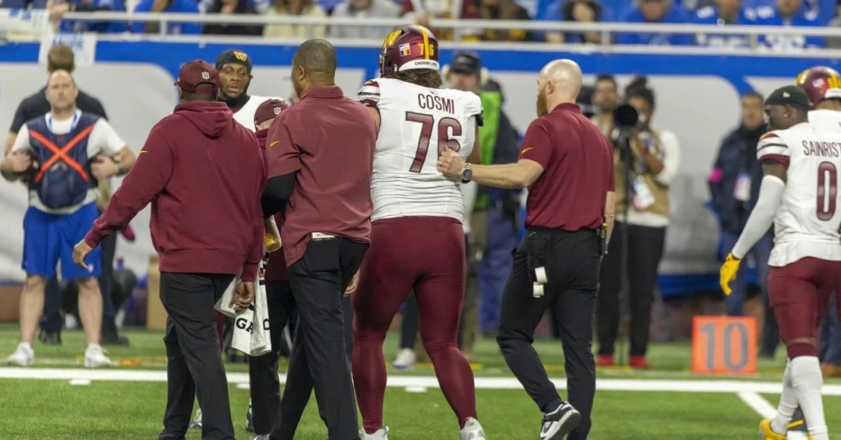Daily Slop - 23 Jul 25 - As expected, Commanders placed RG Sam Cosmi on PUP list today