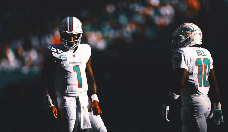Dolphins' Tua Tagovailoa on Trusting Tyreek Hill: 'It's a Work in Progress'