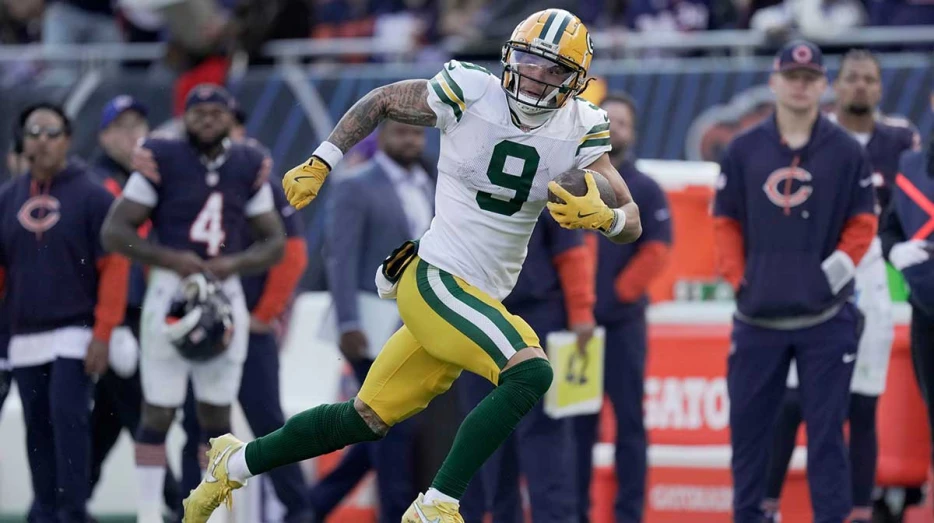 Packers WR Christian Watson’s ‘freak’ injury recovery comes with catch