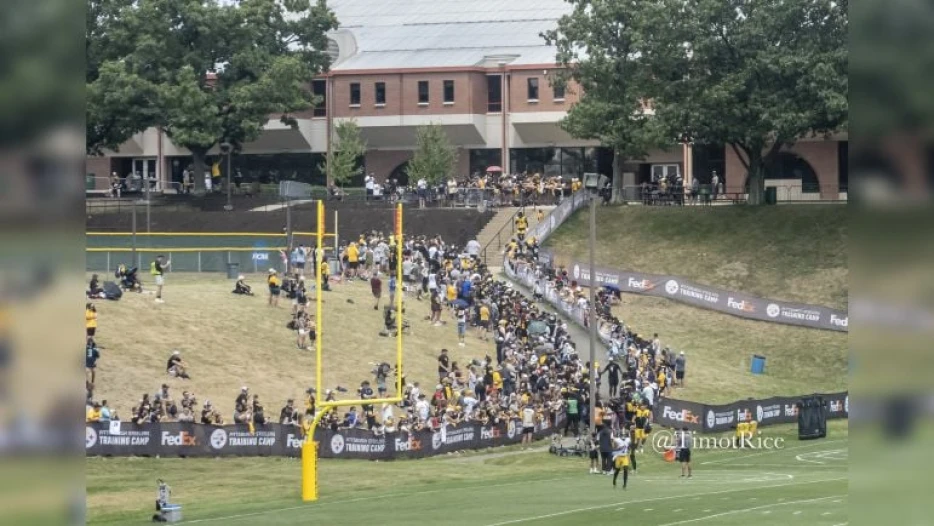 Perfect Attendance: Everyone Shows Up For Steelers’ Training Camp