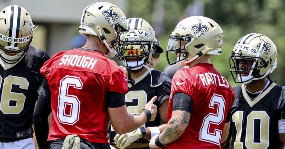 Spencer Rattler opens Saints training camp as QB1