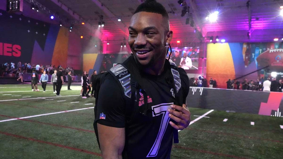 What Falcons’ Bijan Robinson learned from Christian McCaffrey in offseason workouts