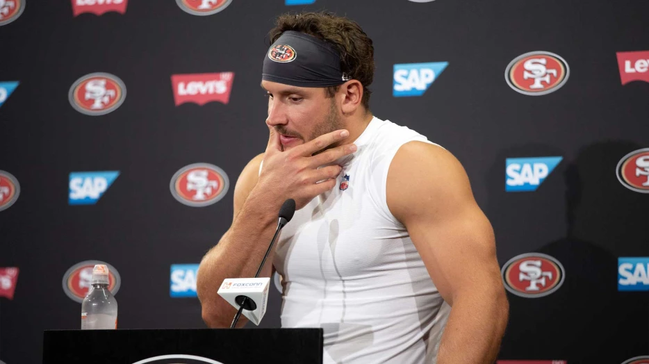 49ers star Nick Bosa gets 100% real about what Robert Saleh brings