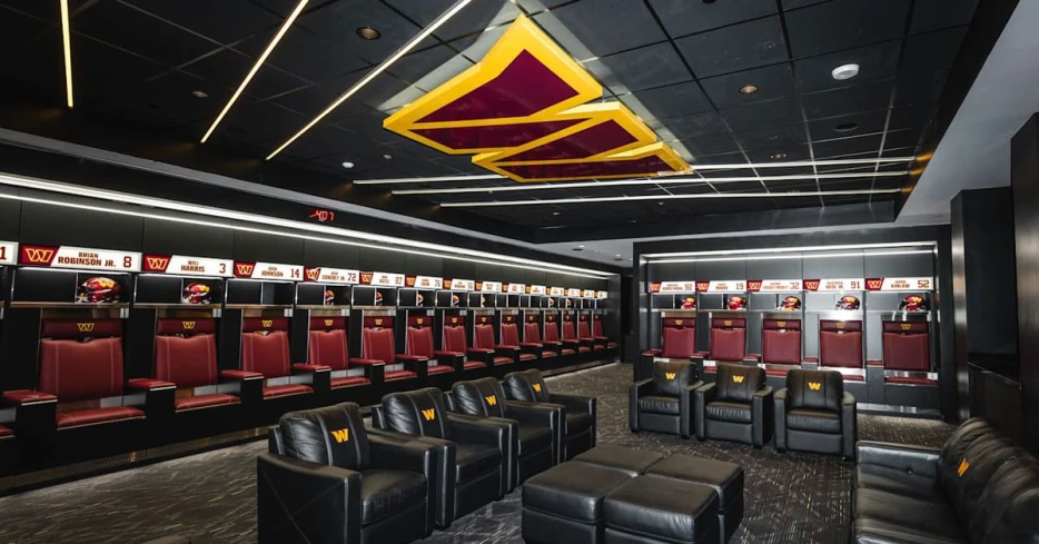 Daily Slop - 24 Jul 25 - Commanders makeover: new meeting rooms, locker room, nutrition center &amp; practice bubble