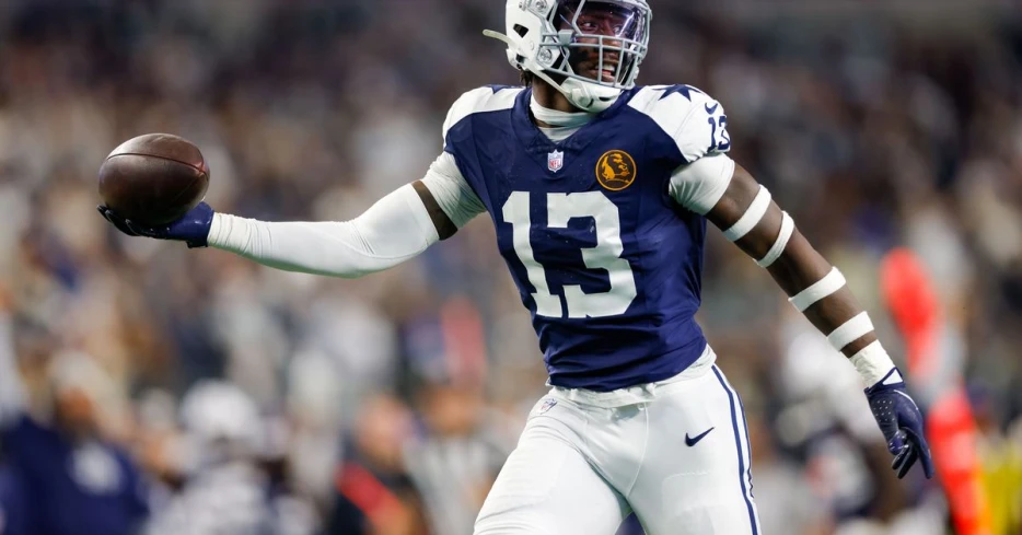 Dallas Cowboys training camp video shows DeMarvion Ovesrhown running at high speed