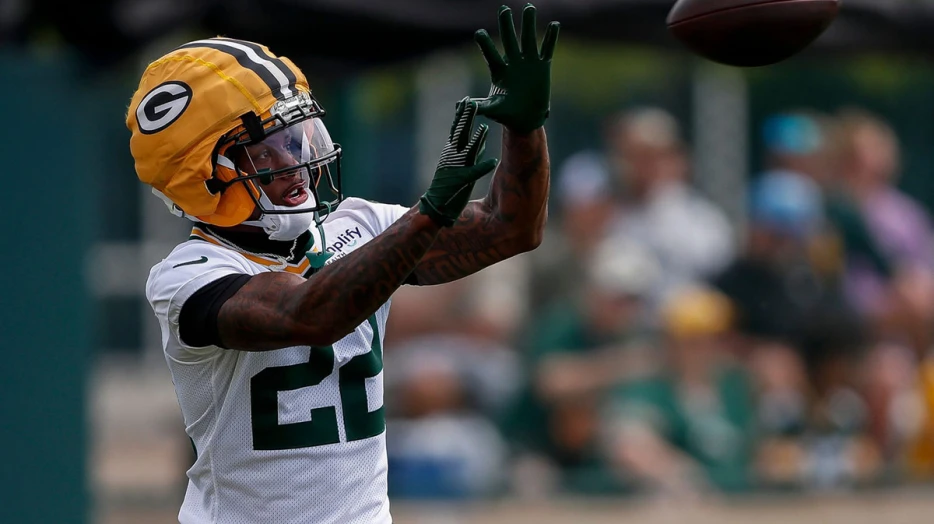 Matthew Golden’s wheels on full display to start training camp