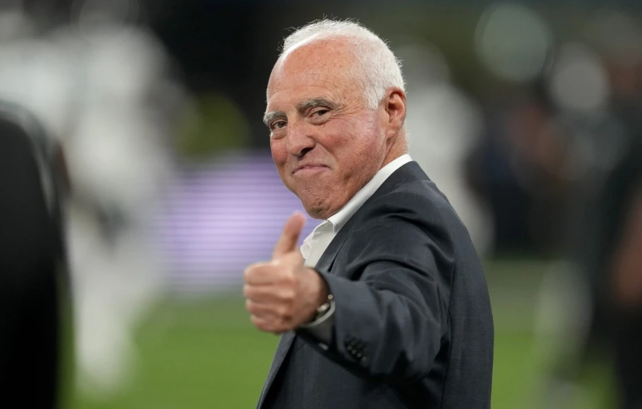 The Jeffrey Lurie Section of the Eagles Media Guide is One Giant Flex
