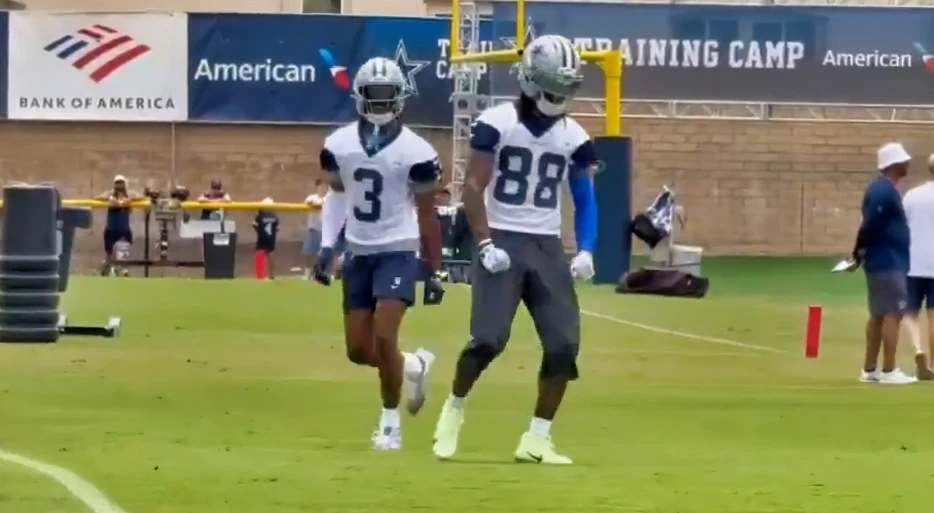 Video Emerges From Cowboys Practice That Tells You All You Need To Know About The Relationship Between WRs CeeDee Lamb &amp; George Pickens