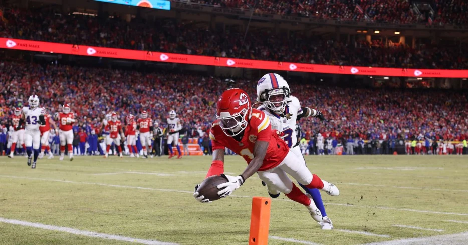 Pick the play of the game from the Kansas City v. Bills 2024 Divisional Round