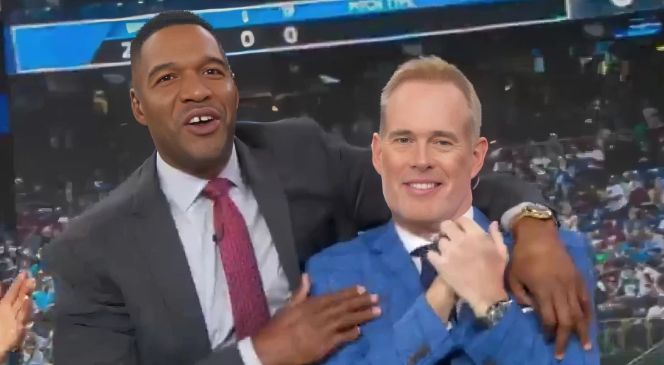 Joe Buck &amp; Michael Strahan Have Everyone Speculating After Their Interesting Moment Together Was Caught On Live TV