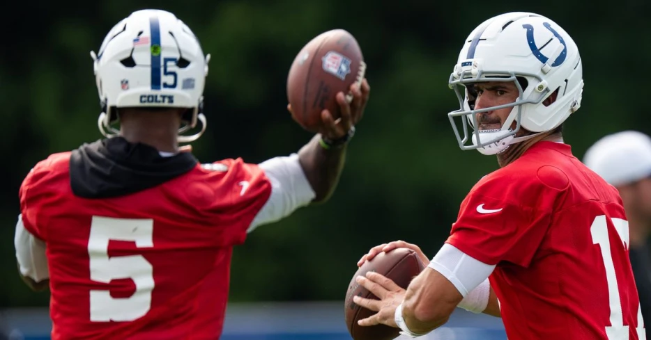 2025 Indianapolis Colts Training Camp Journal: Uninspiring Red Zone Day for Both QBs
