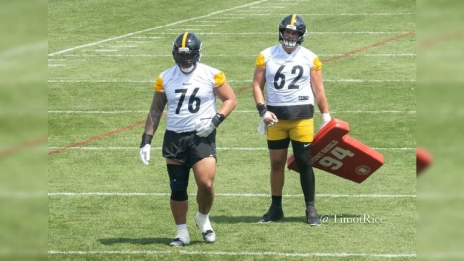 Eliminating ‘Happy Feet’ Main Thing Troy Fautanu Working On With Steelers OL Coach Pat Meyer