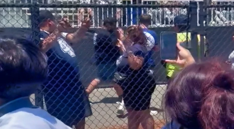 Fantasy Football Loser Was Caught Serving His Embarrassing Punishment At Dallas Cowboys Training Camp