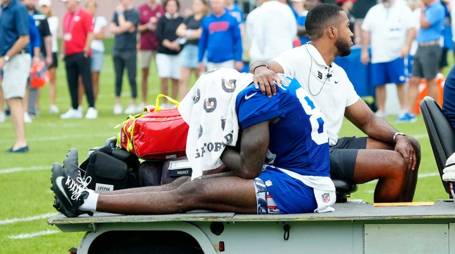 Giants lose special teams ace to season-ending injury for 2nd time in 3 years