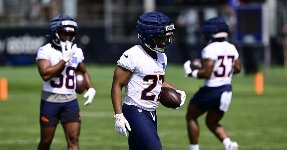 Sean Payton is anxious to see how the Broncos RB’s perform once the pads come on