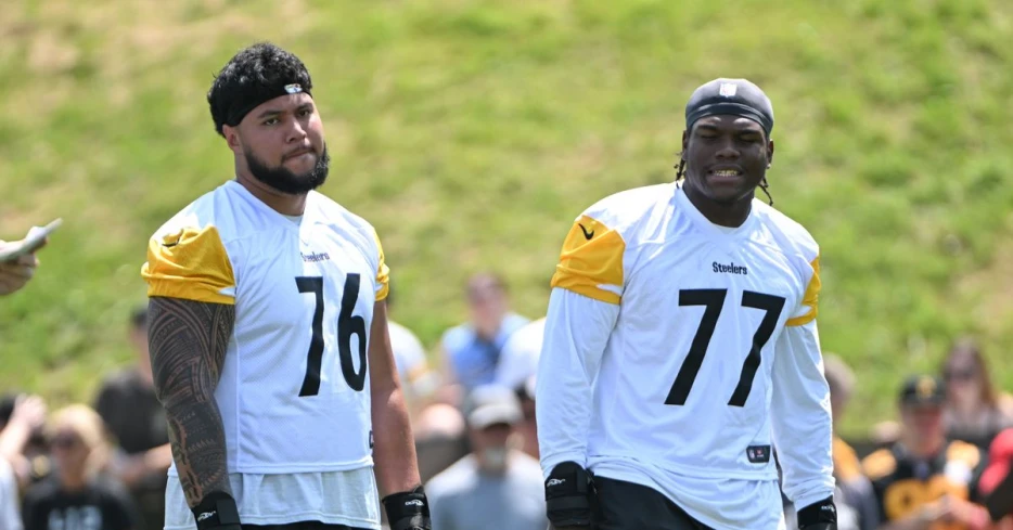 Steelers OT Broderick Jones suffers injury during training camp