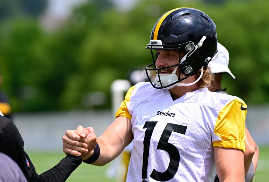 Steelers WR Ben Skowronek Connecting with Western Pa. Roots at Training Camp