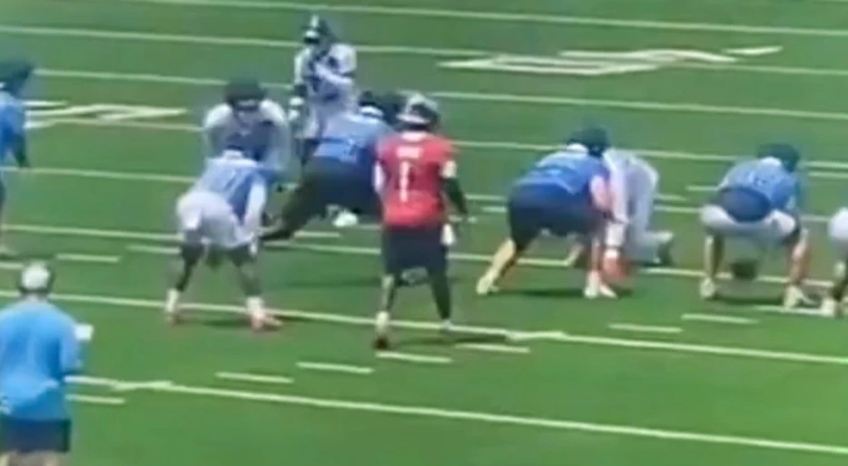 Titans Rookie QB Cam Ward Broke The Internet After Throwing Two Of The Most Ridiculous Passes You’ll Ever See In A Single Practice