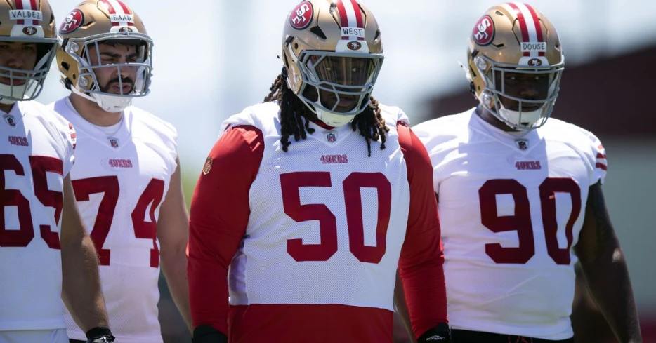 49ers rookie stands out on first day of pads: ‘He’s like a little fire hydrant’