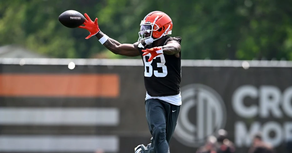 Browns WR Kisean Johnson confident is stealing a roster spot