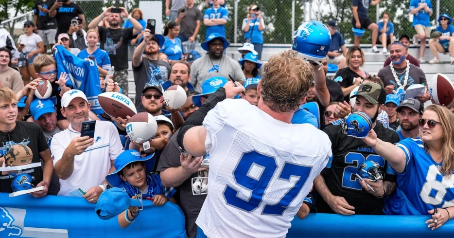 Detroit Lions training camp Day 7 live updates