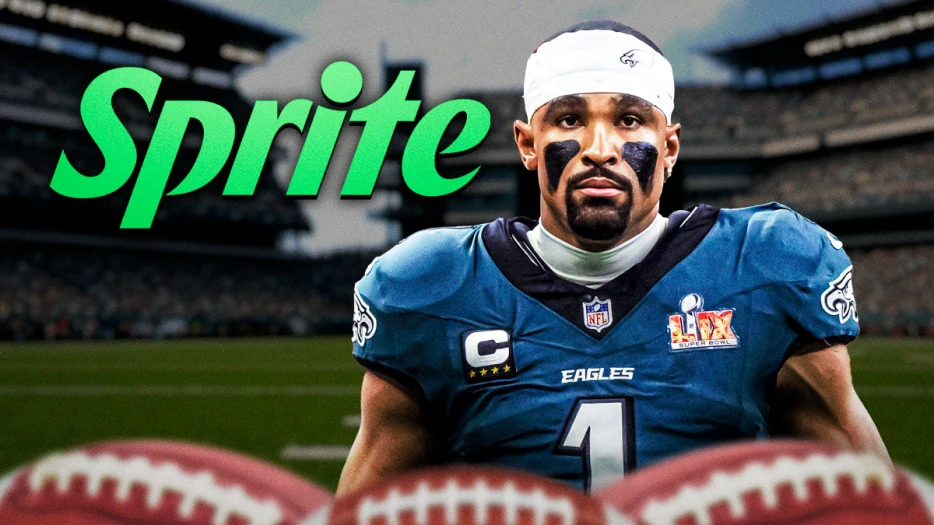 Jalen Hurts makes NFL history with Sprite endorsement