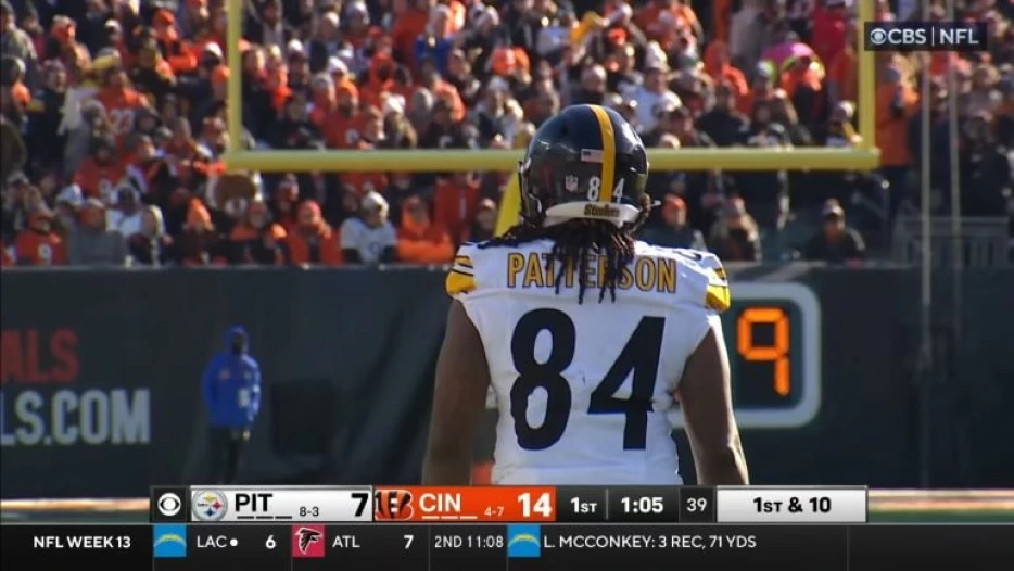 Steelers release RB Cordarrelle Patterson