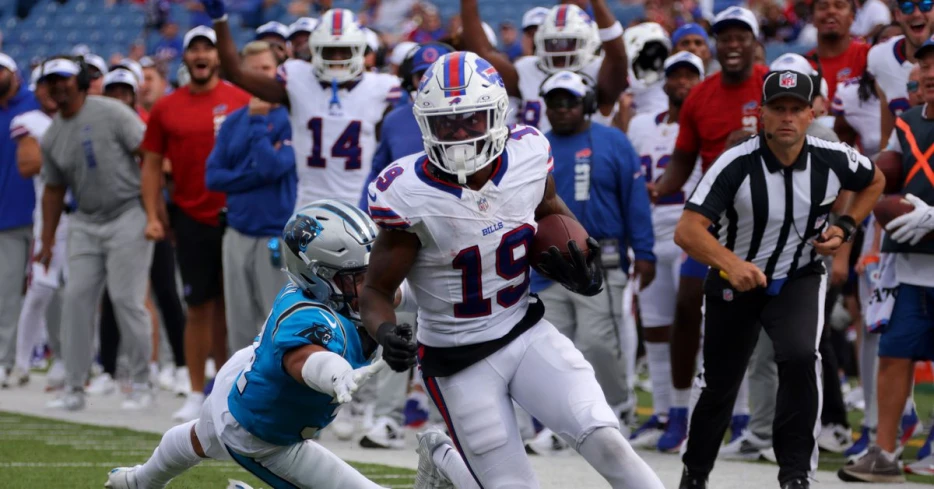 What is WR K.J. Hamler’s likely role with the Buffalo Bills in 2025?