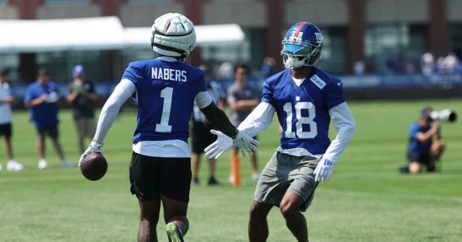 Giants injury news: Malik Nabers leaves field after an apparent shoulder injury [updated]