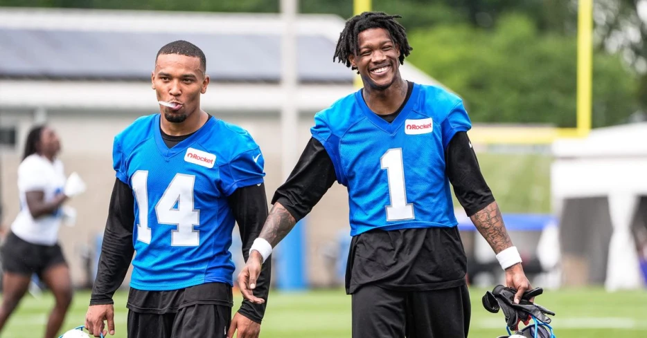 Jameson Williams shows crazy growth with SICK route