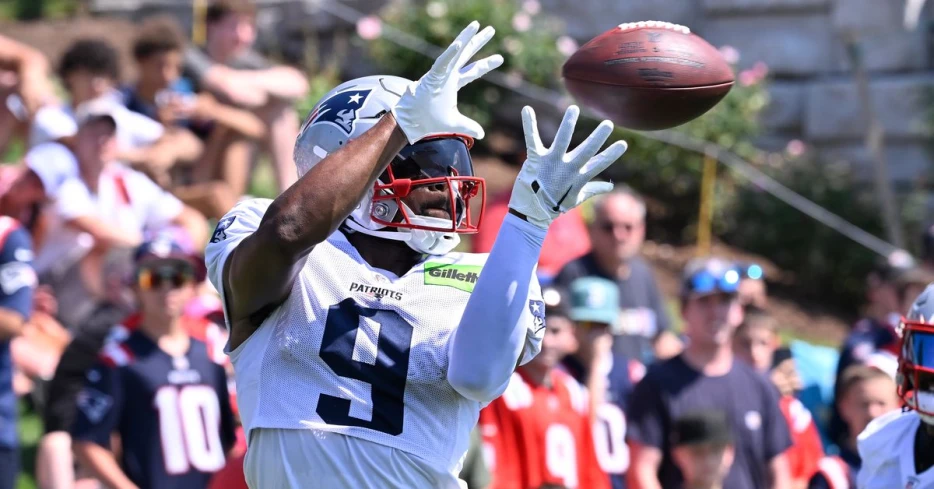 Kayshon Boutte is working his way onto the Patriots’ 53-man roster