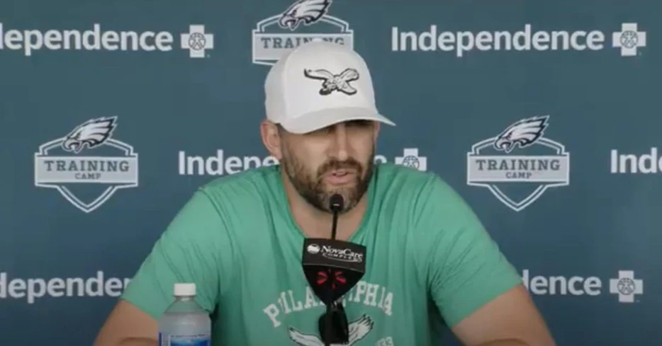 Nick Sirianni explains how the Eagles have to be creative with rookie Andrew Mukuba sidelined