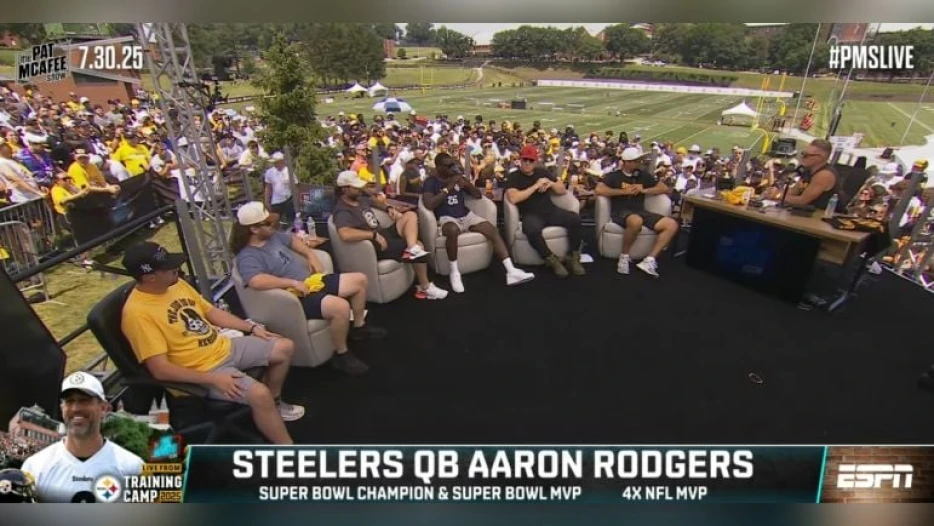 Aaron Rodgers Defers To Steelers On Weekly Pat McAfee Show Appearance: ‘We’ll See’