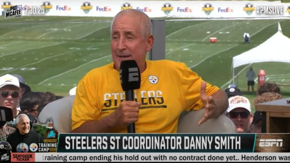 ‘We Got A Punt Battle:’ Danny Smith ‘Blessed’ To Have Both Corliss Waitman And Cameron Johnston
