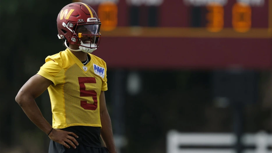 Commanders’ Jayden Daniels hilariously reveals he’s already sick of training camp